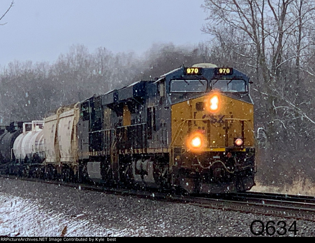 CSX 970 on Q634